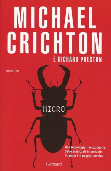 Micro - Michael Crichton,Richard Preston - copertina