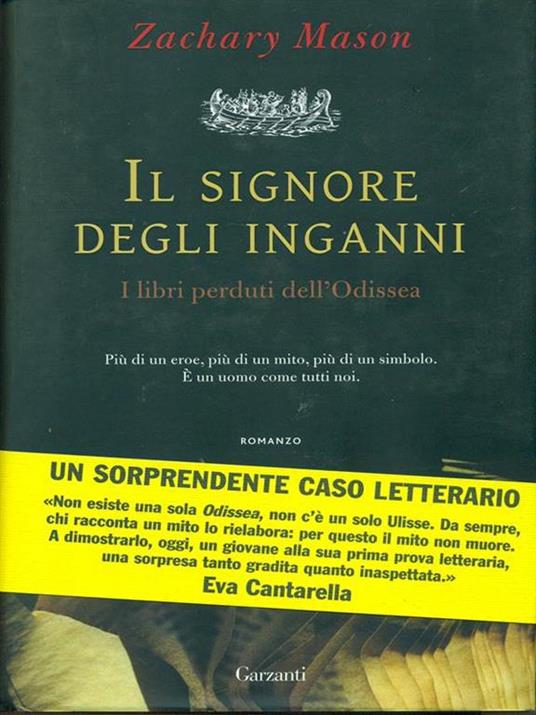 Il signore degli inganni. I libri perduti dell'Odissea - Zachary Mason - 3