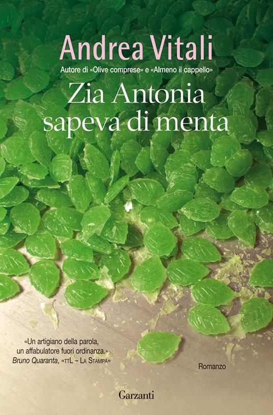 Zia Antonia sapeva di menta - Andrea Vitali - copertina