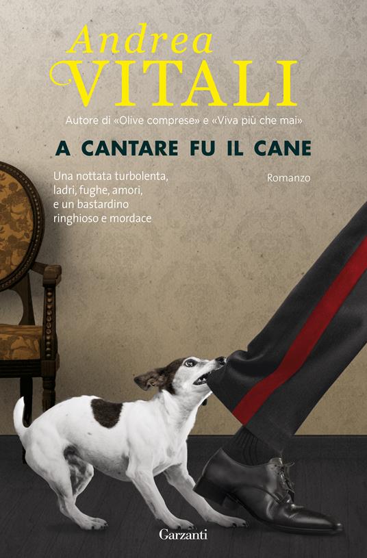 A cantare fu il cane - Andrea Vitali - copertina