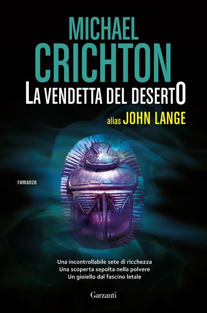 La vendetta del deserto - Michael Crichton - copertina