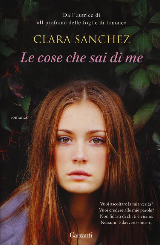 Le cose che sai di me - Clara Sánchez - copertina