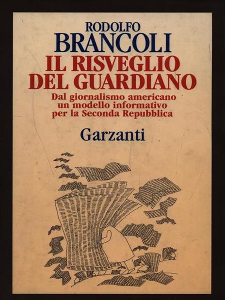 Il risveglio del guardiano - Rodolfo Brancoli - copertina