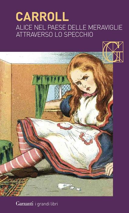 Alice nel paese delle meraviglie-Attraverso lo specchio - Lewis Carroll - copertina