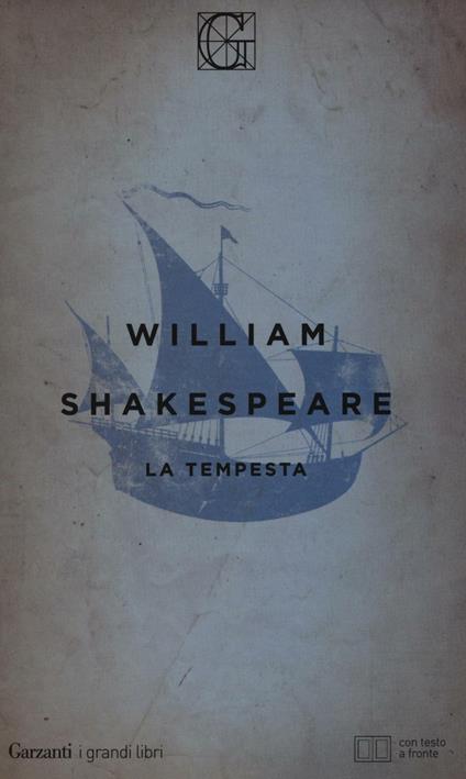 La tempesta. Testo inglese a fronte - William Shakespeare - copertina