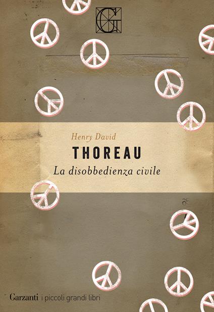 La disobbedienza civile - Henry David Thoreau - copertina