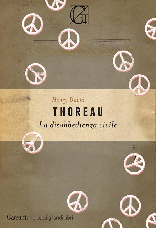 La disobbedienza civile - Henry David Thoreau - copertina