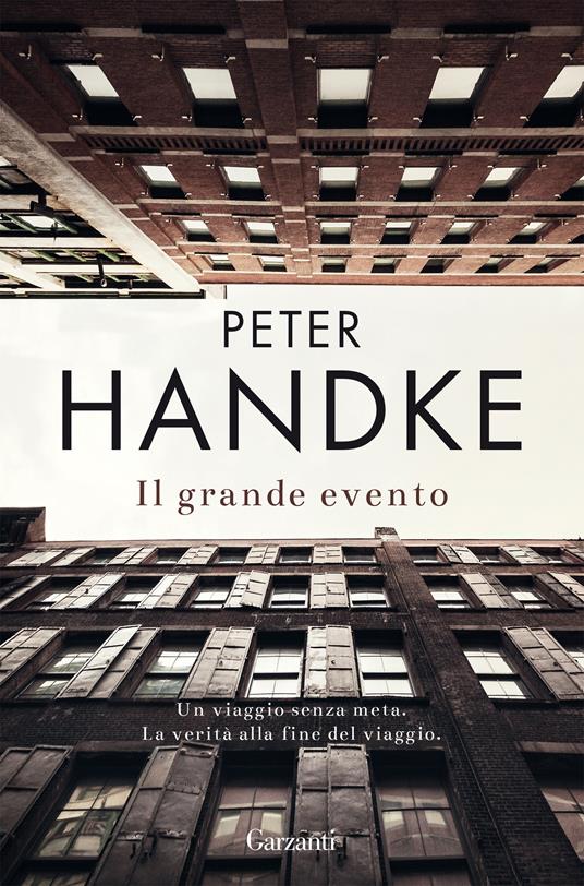 Il grande evento - Peter Handke - copertina
