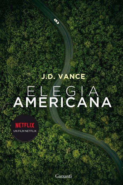 Elegia americana - J. D. Vance - copertina