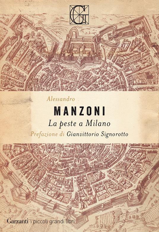 La peste a Milano - Alessandro Manzoni - copertina