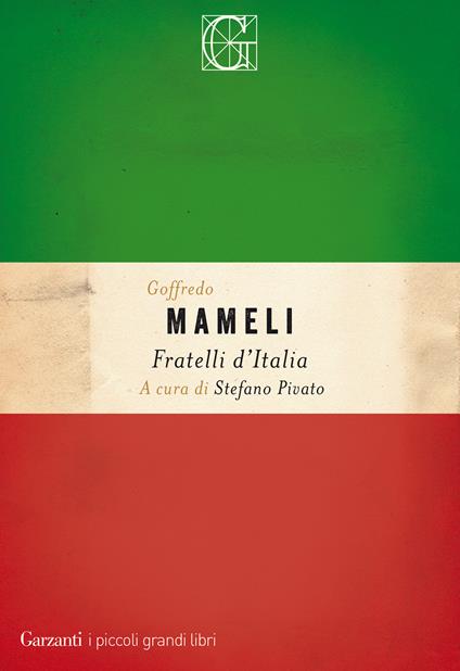 Fratelli d'Italia - Goffredo Mameli - copertina