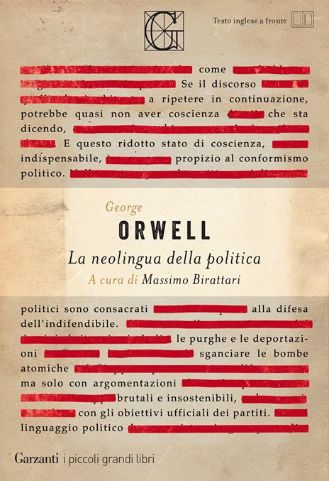 La neolingua della politica - George Orwell - 2