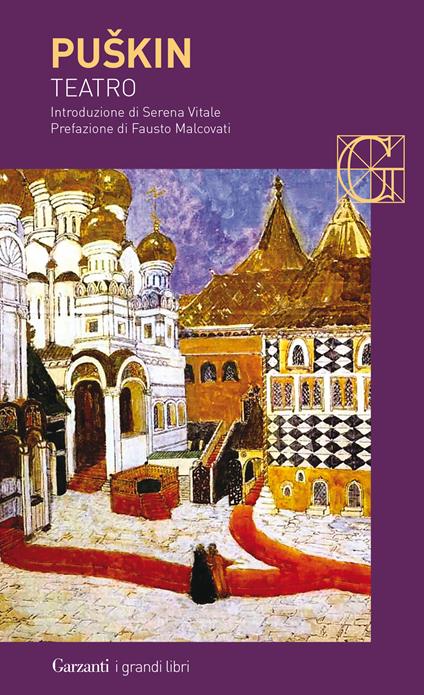 Teatro: Il Cavaliere avaro-Mozart e Salieri-Il Convitato di pietra-Festino in tempo di peste-Rusalka-Scene di epoche cavalleresche-Boris Godunov - Aleksandr Sergeevic Puškin - copertina