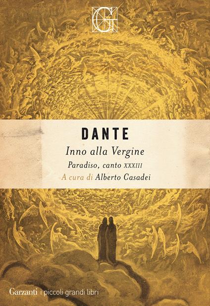 Inno alla Vergine. Paradiso, canto XXXIII - Dante Alighieri - copertina