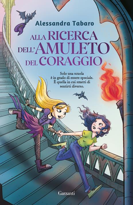 Alla ricerca dell'amuleto del coraggio - Alessandra Tabaro - copertina