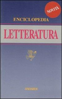 Enciclopedia di letteratura - copertina