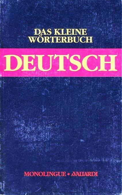 Deutsches worterbuch - copertina