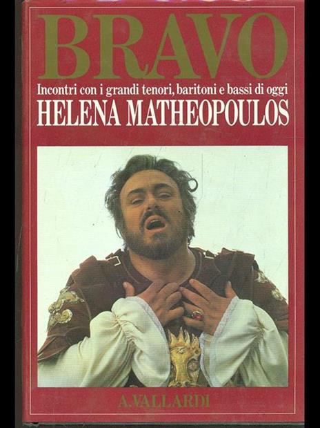 Bravo - Helena Matheopoulos - copertina
