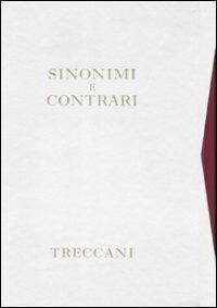 Sinonimi e contrari - copertina