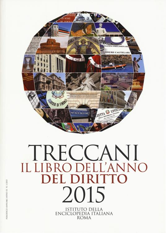 Treccani. Il libro dell'anno del diritto 2015 - copertina