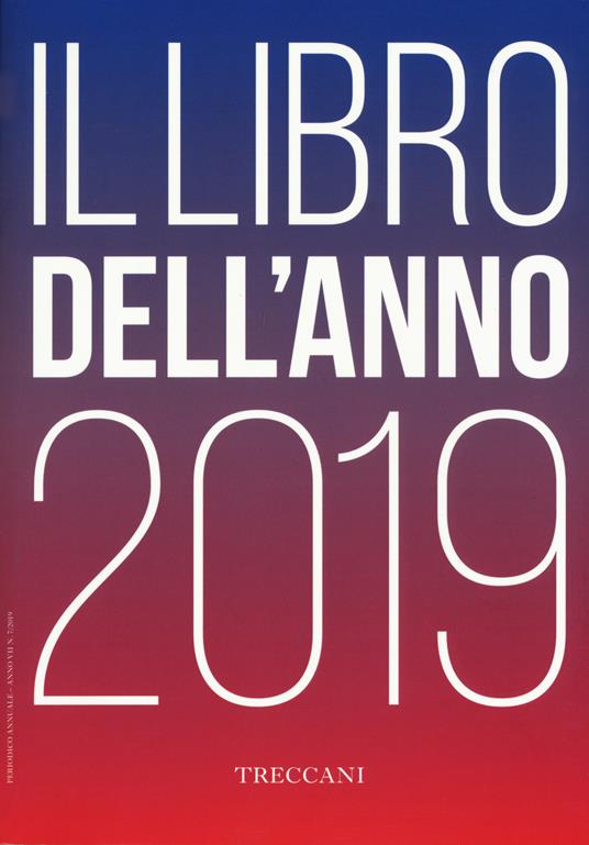 Treccani. Il libro dell'anno 2019 - copertina