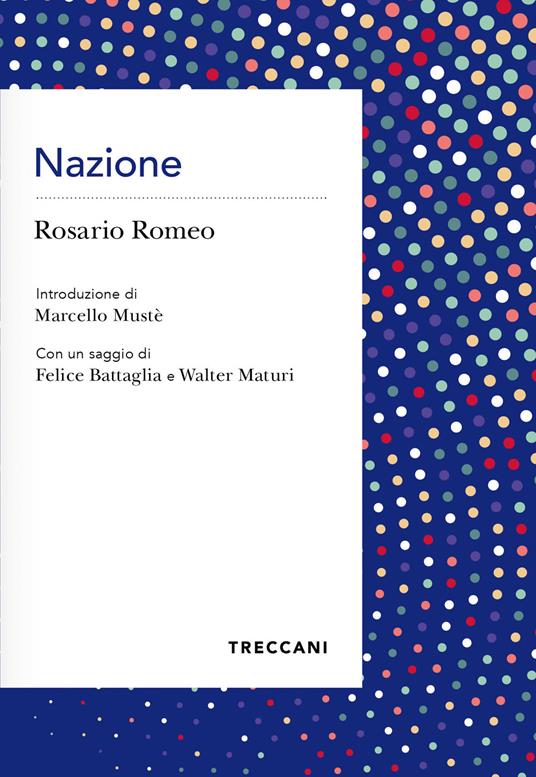 Nazione - Rosario Romeo - copertina