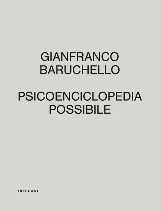 Psicoenciclopedia possibile. Ediz. italiana e inglese - Gianfranco Baruchello - copertina