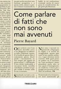 Come parlare di fatti che non sono mai avvenuti