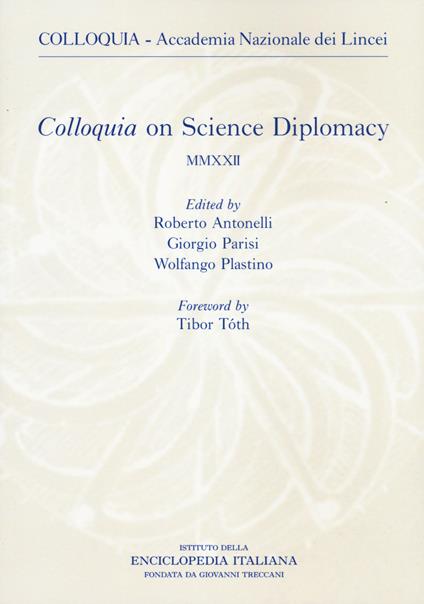 Colloquia on science diplomacy 2022 - copertina