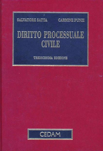 Diritto processuale civile - Salvatore Satta,Carmine Punzi - copertina