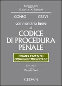 Commentario breve al codice di procedura penale. Complemento giurisprudenziale - copertina