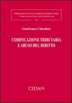 Codificazione tributaria e abuso del diritto