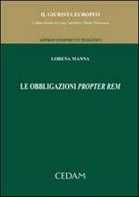 Le obbligazioni propter rem - Lorena Manna - copertina