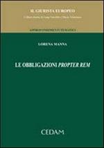 Le obbligazioni propter rem