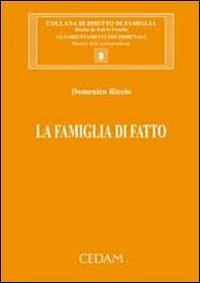 La famiglia di fatto - Domenico Riccio - copertina