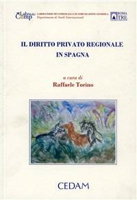 Il diritto privato regionale in Spagna - copertina
