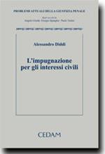 L'impugnazione per gli interessi civili