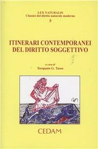 Itinerari contemporanei del diritto soggettivo - copertina