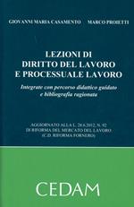 Lezioni di diritto del lavoro e processuale del lavoro