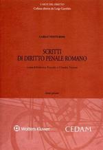 Scritti di diritto penale romano. Vol. 1