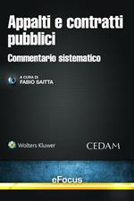 Appalti e contratti pubblici. Commentario sistematico