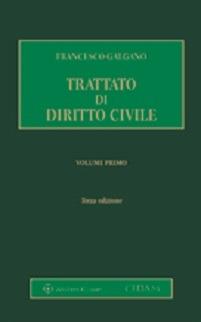 Trattato di diritto civile. Vol. 1 - Francesco Galgano - copertina