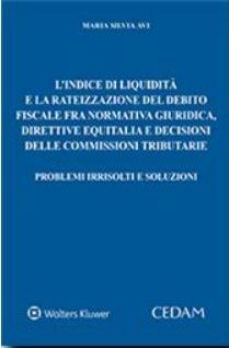 L'indice di liquidità e la rateizzazione del debito fiscale fra normativa giuridica, direttive Equitalia e decisioni delle commissioni tributarie - Maria Silvia Avi - copertina