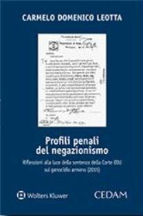 Profili penali del negazionismo - Carmelo D. Leotta - copertina