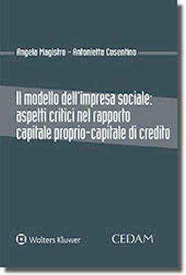 Il modello dell'impresa sociale: aspetti critici nel rapporto capitale proprio-capitale di credito - Angela Magistro,Antonietta Cosentino - copertina