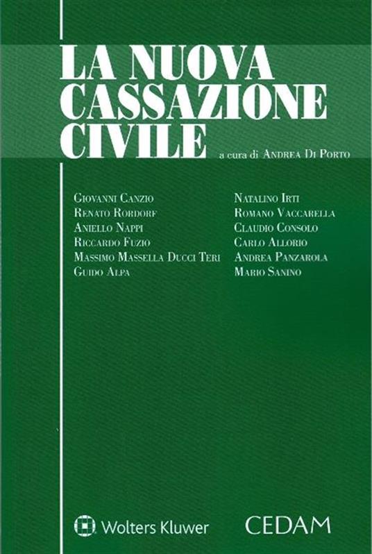 La nuova cassazione civile - copertina