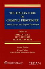 The italian code of criminal procedure. Critical essays and english translation