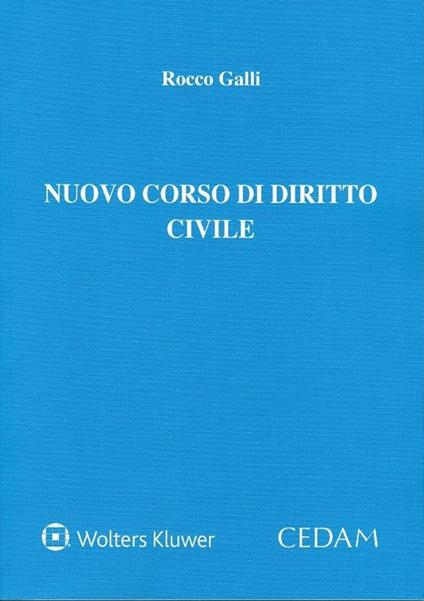 Nuovo corso di diritto civile - Rocco Galli - copertina