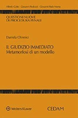 Il giudizio immediato. Metamorfosi di un modello - Daniela Chinnici - copertina