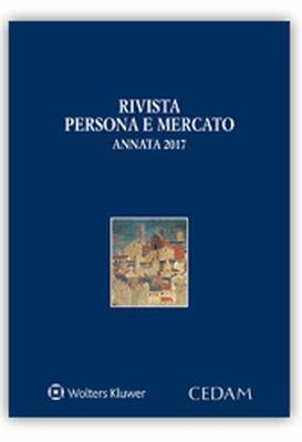 Persona e mercato. Annata 2017 - Giuseppe Vettori - copertina